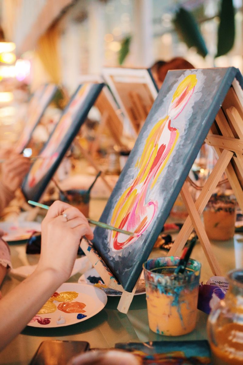 Prace uczestników kursu rysunku